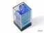 Translucent Blue/white Polyhedral 7-Dice Set - CHX23076